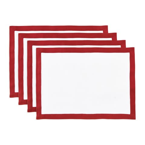 Linen Placemats Set of 4, 14 x 19" - Classic