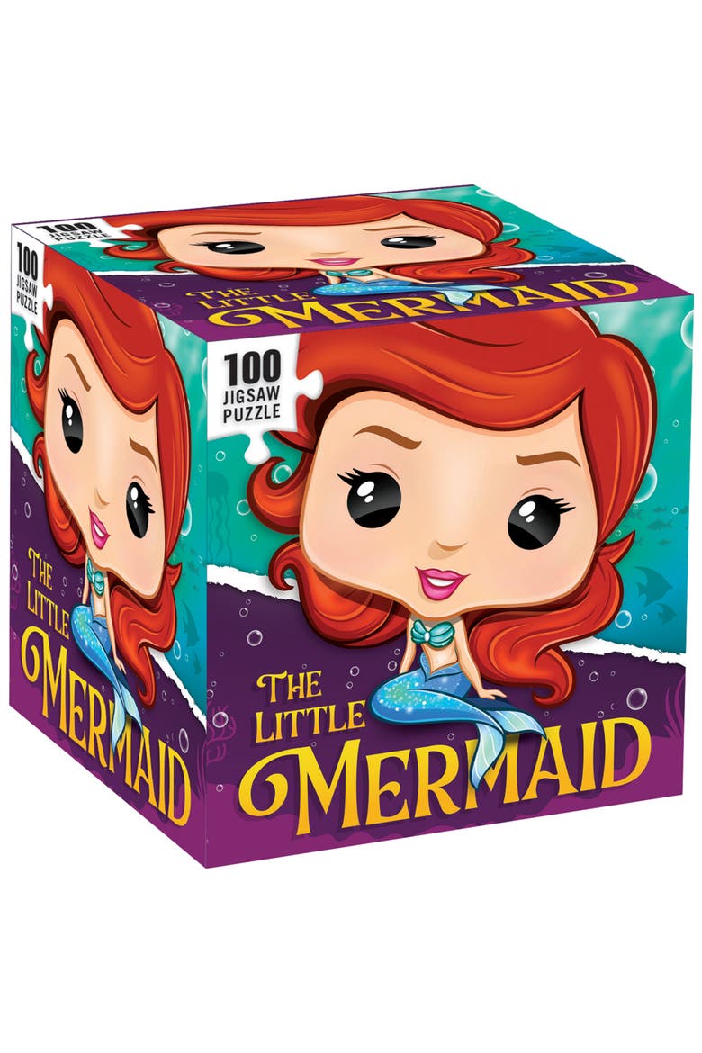 The Little Mermaid 100 Piece Puzzle, Main, color, Multicolor