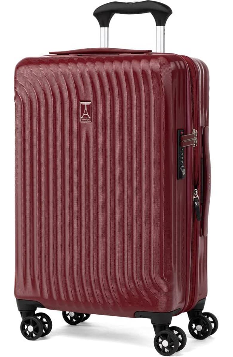 TRAVELPRO Maxlite Air 3-Piece Set (21/25/28) Hardside Expandable Luggage, Alternate, color, Cabernet