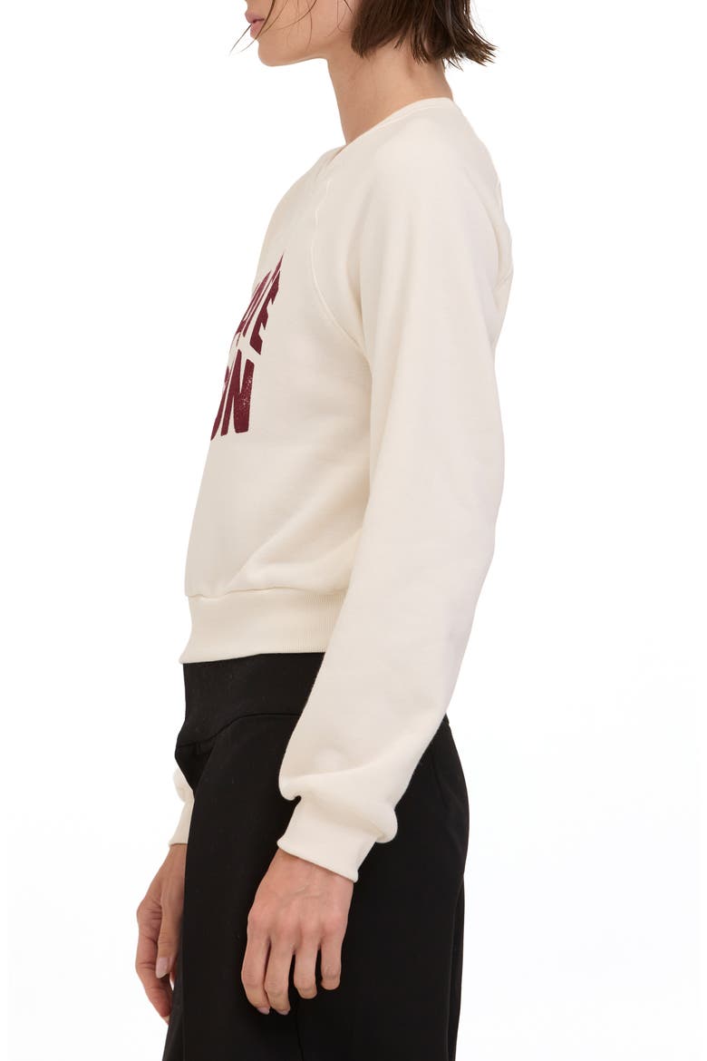 Tailgate Season Graphic Sweatshirt, Alternate, color, COZY CREAM