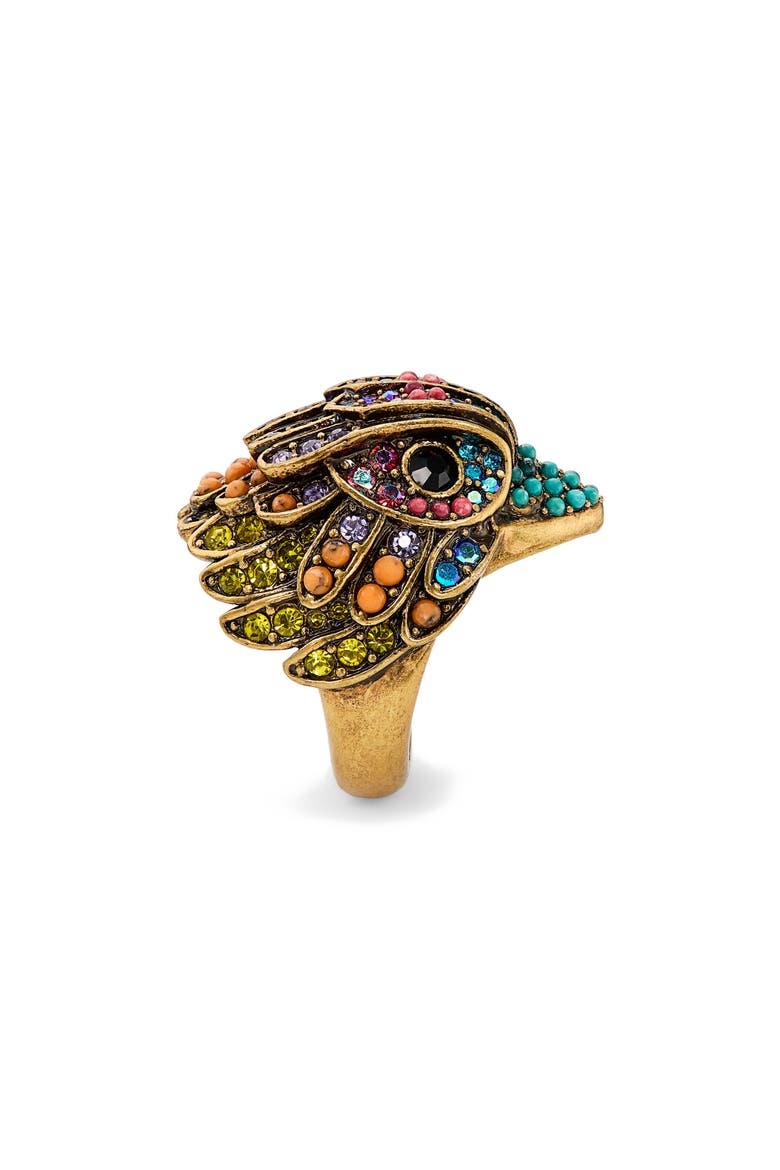 Large Eagle Cocktail Ring, Alternate, color, MULTI