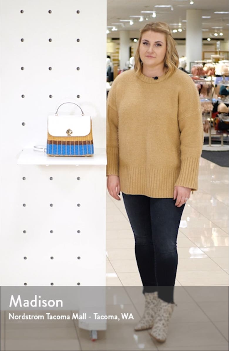 medium romy top handle satchel, sales video thumbnail