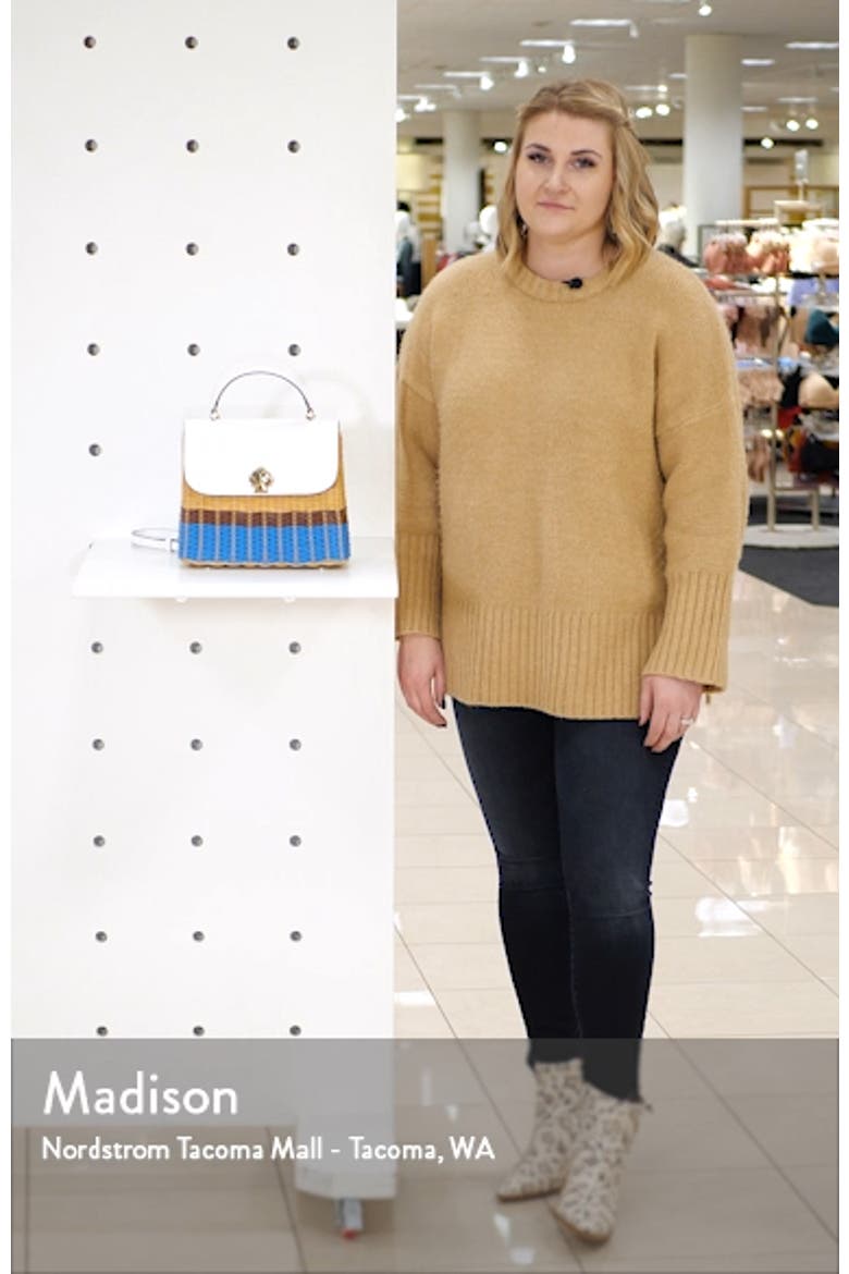medium romy top handle satchel video