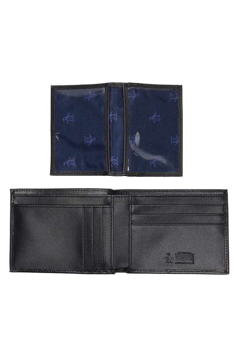 Temponado Bifold Wallet with Passcase, Alternate, color, BLACK
