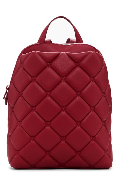 Faux Leather Backpack