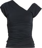 Rails Jaden Ruched Asymmetric Top