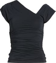 Rails Jaden Ruched Asymmetric Top