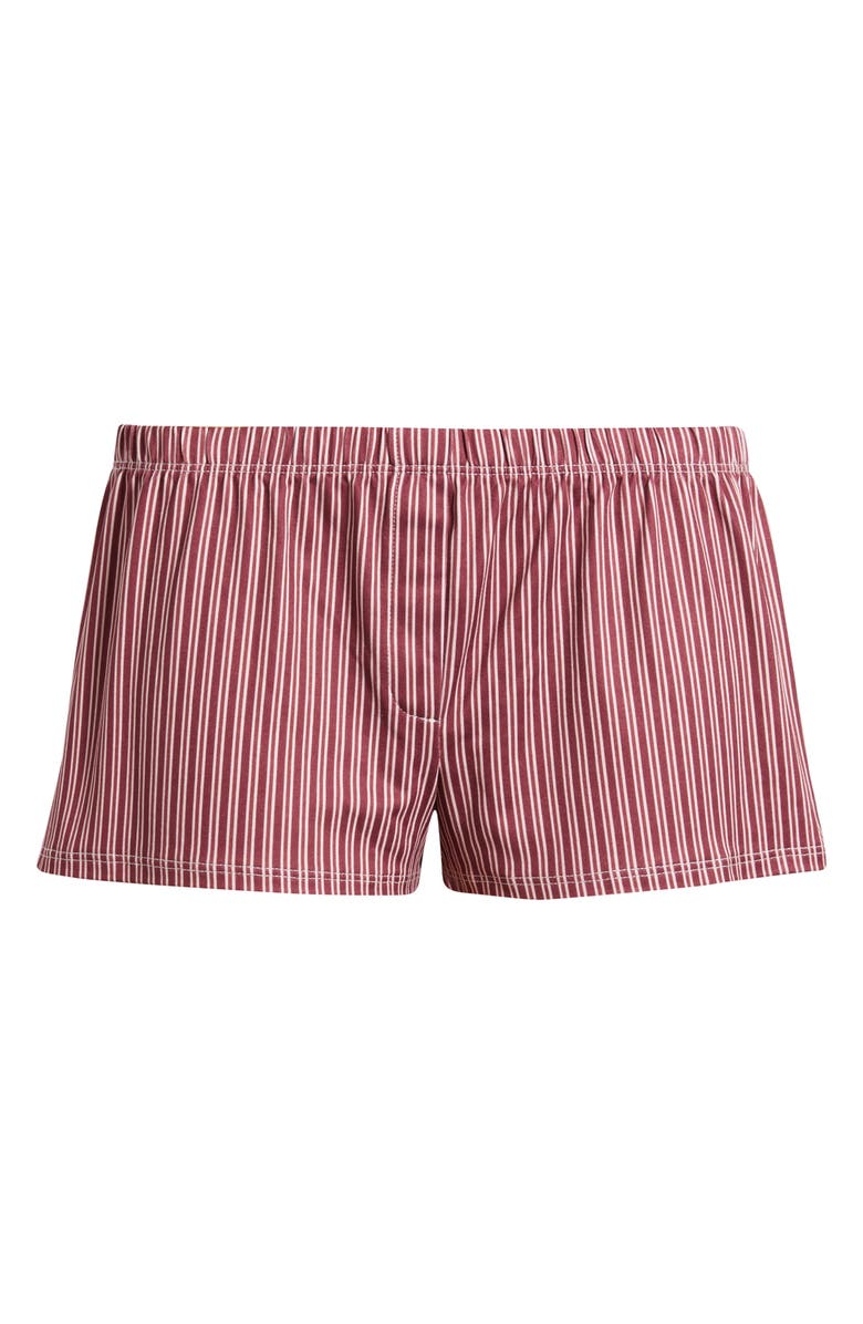 Bella Venice Stripe Shorts, Alternate, color, Pink Striped