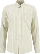 Barbour Cresswell Stripe Cotton Seersucker Button-Down Shirt