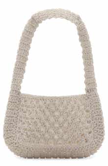 MANGO Woven Shoulder Bag