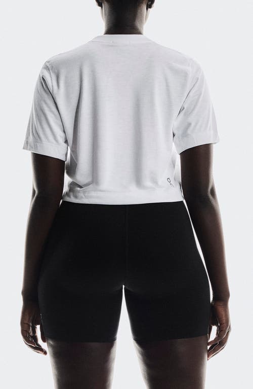 On Train-t Crop Top In White