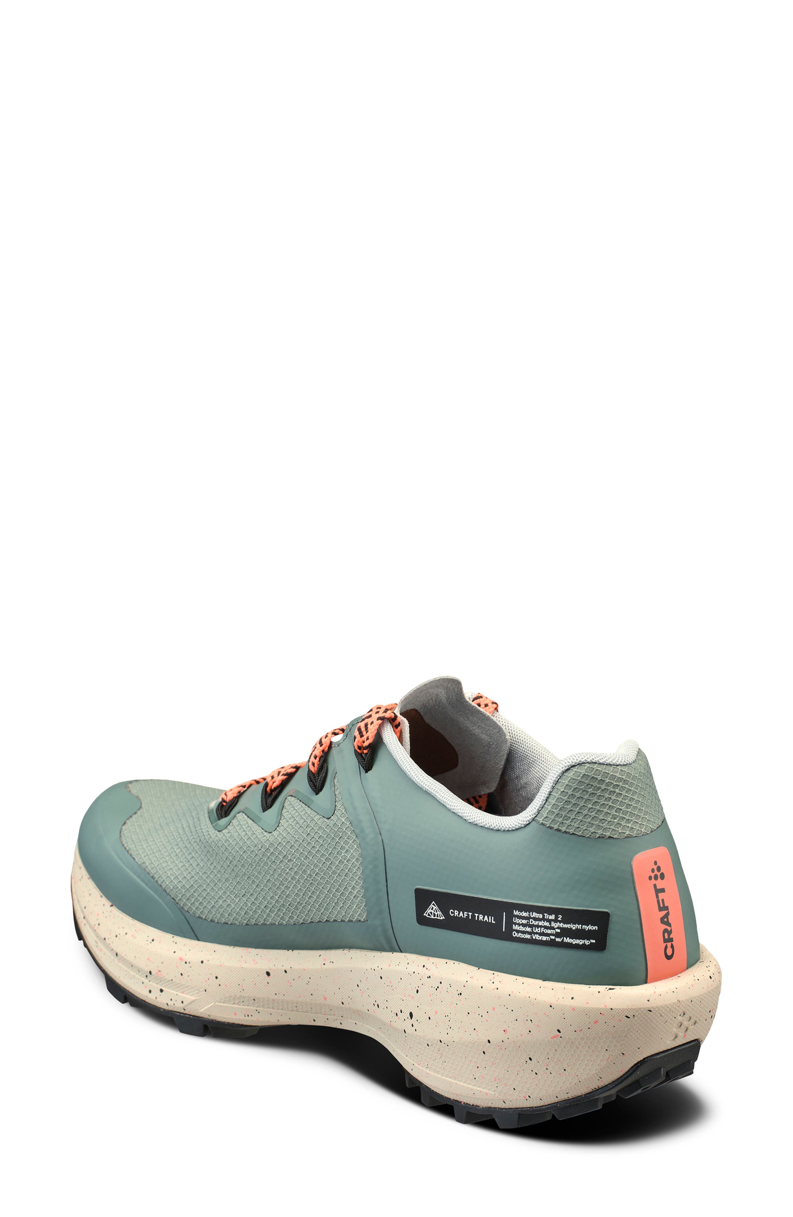 Craft Ultra Trail 2 Running Shoe, Alternate, color, Thyme-Roots