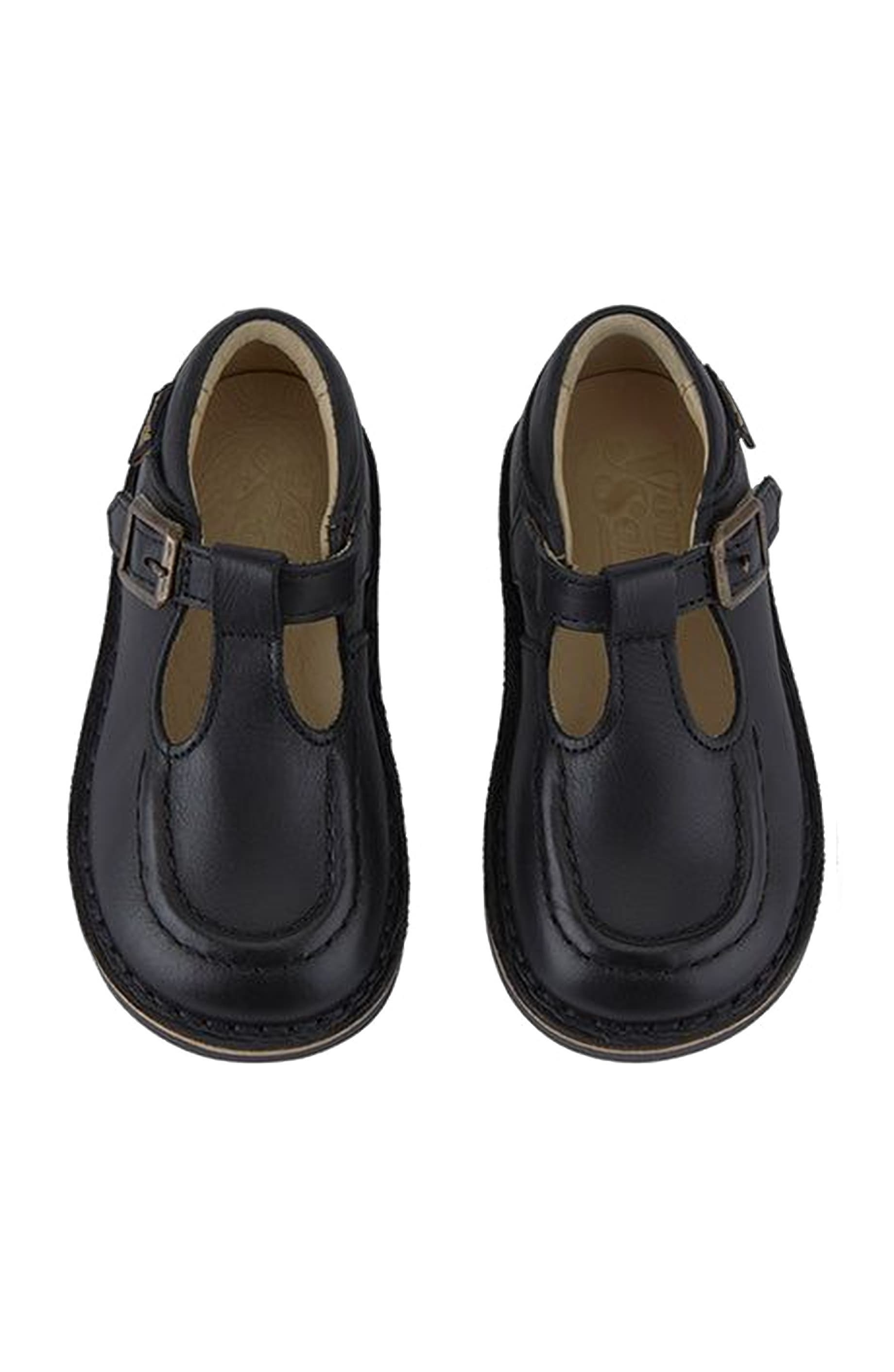 Young Soles Parker Kids T-Bar Shoe, Alternate, color, Black