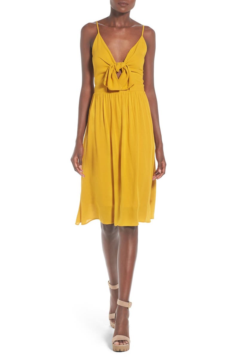 Leith Tie Front Dress, Main, color,