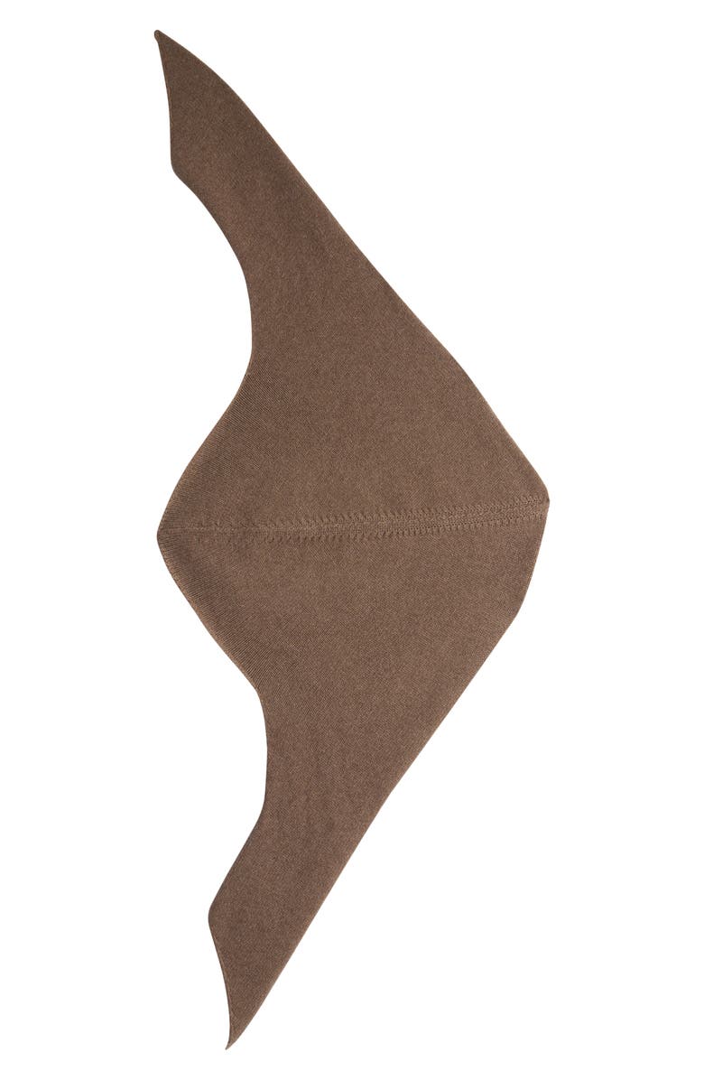 NACKIYÈ Queen's Guard Hooded Merino Wool & Cashmere Scarf, Alternate, color, Cappuccino
