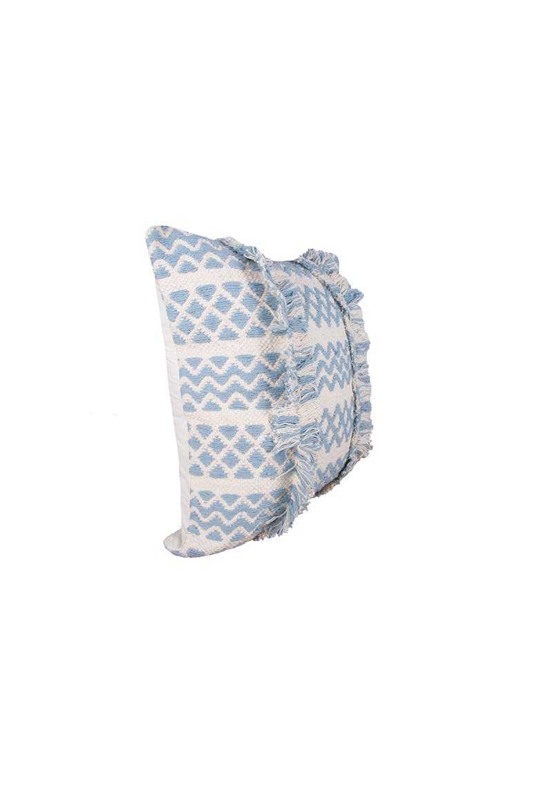 Harlow Throw Pillow, Alternate, color, Blue