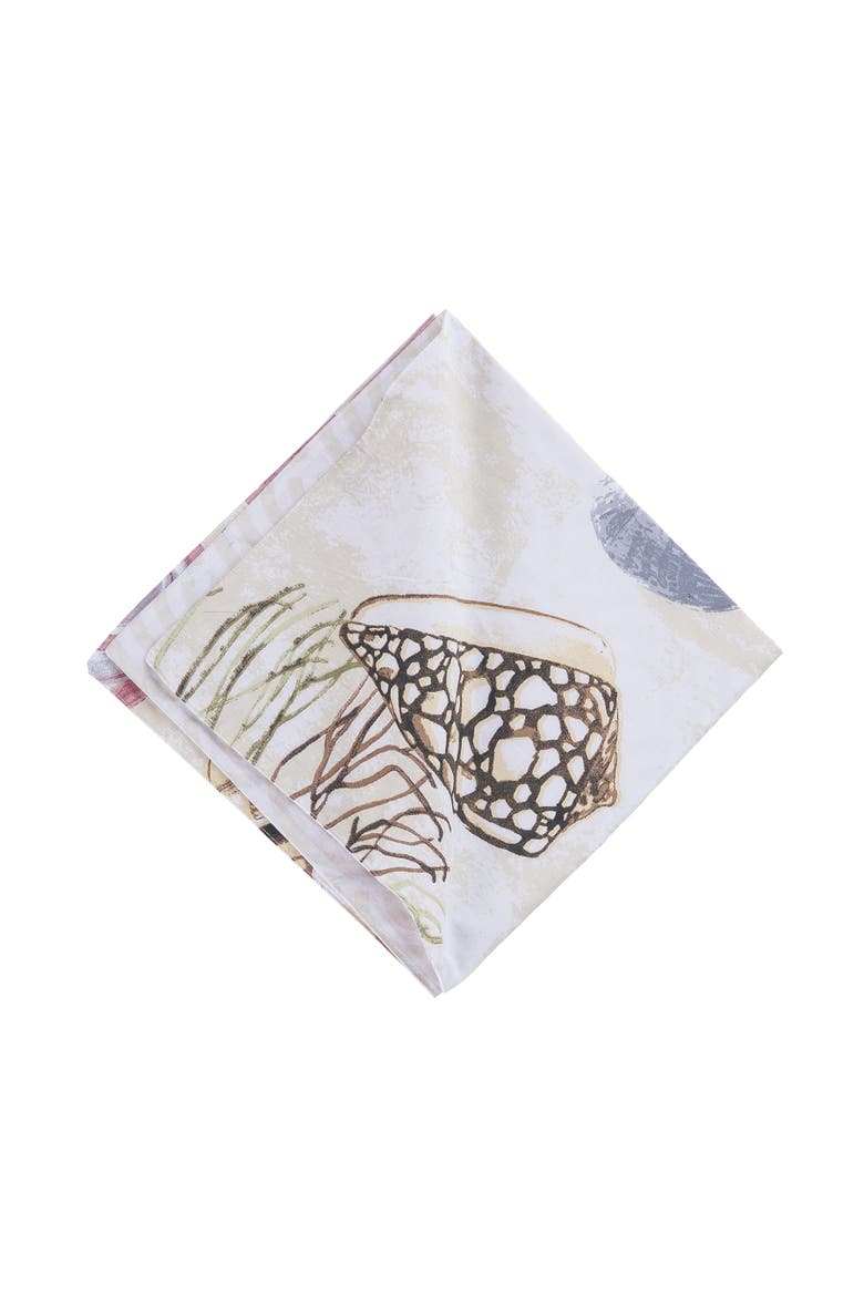 Vilano Bay Cloth Napkins Set of 6, Alternate, color, Blue
