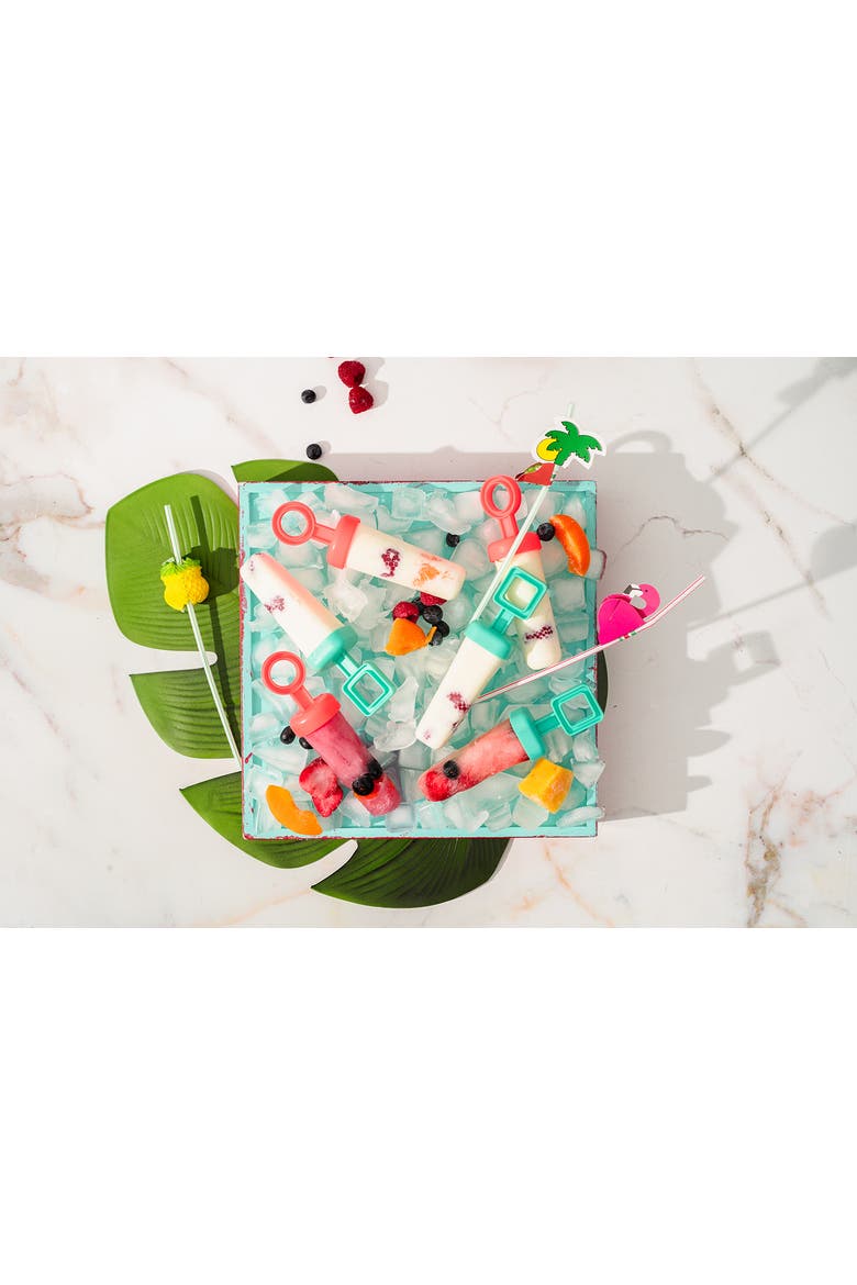 Snap-Fit Square Pop Mold, Alternate, color, Turquoise