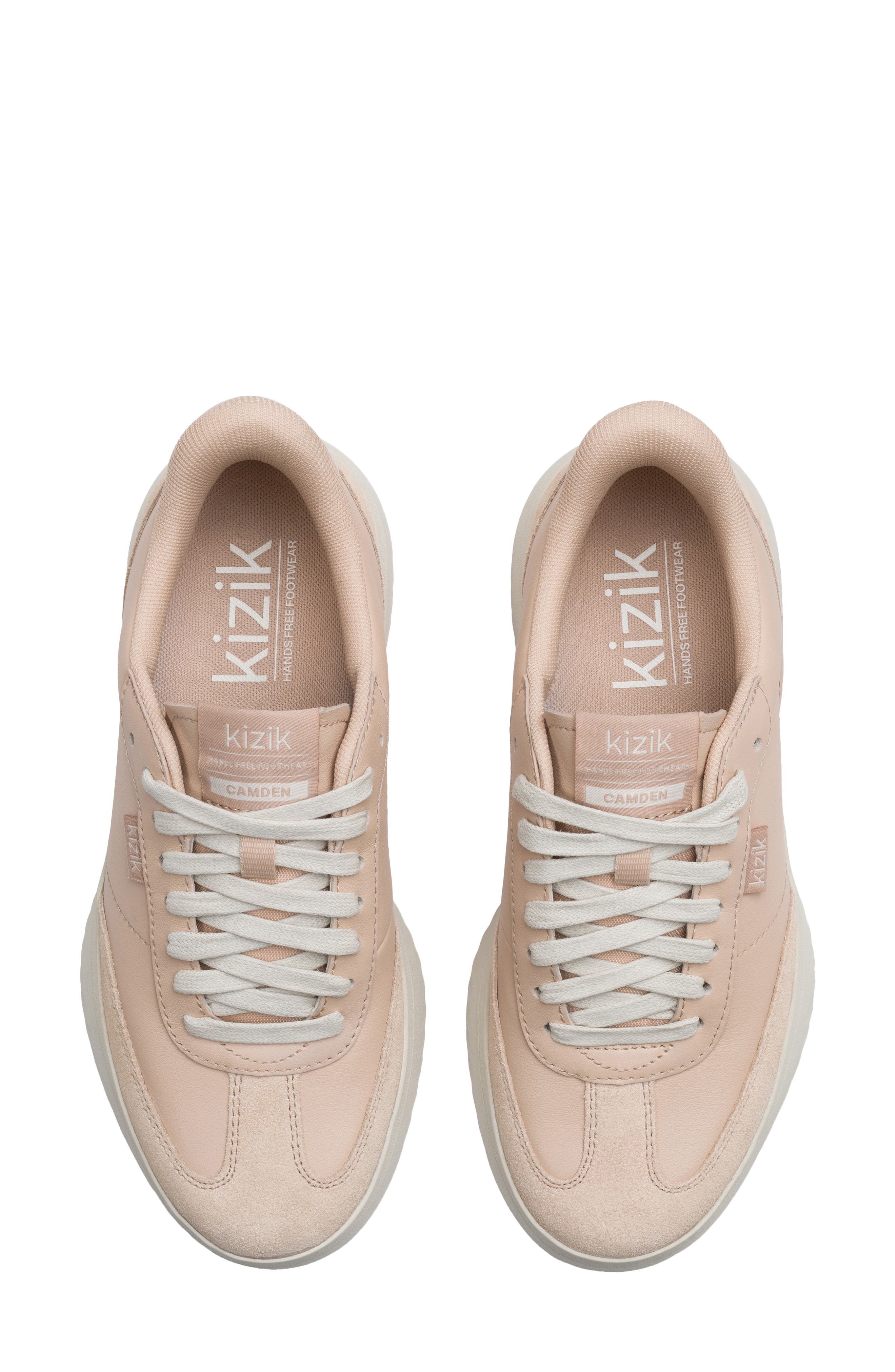 Kizik Camden Slip-On Sneaker, Alternate, color, Toasted Almond/ Whitecap Gray