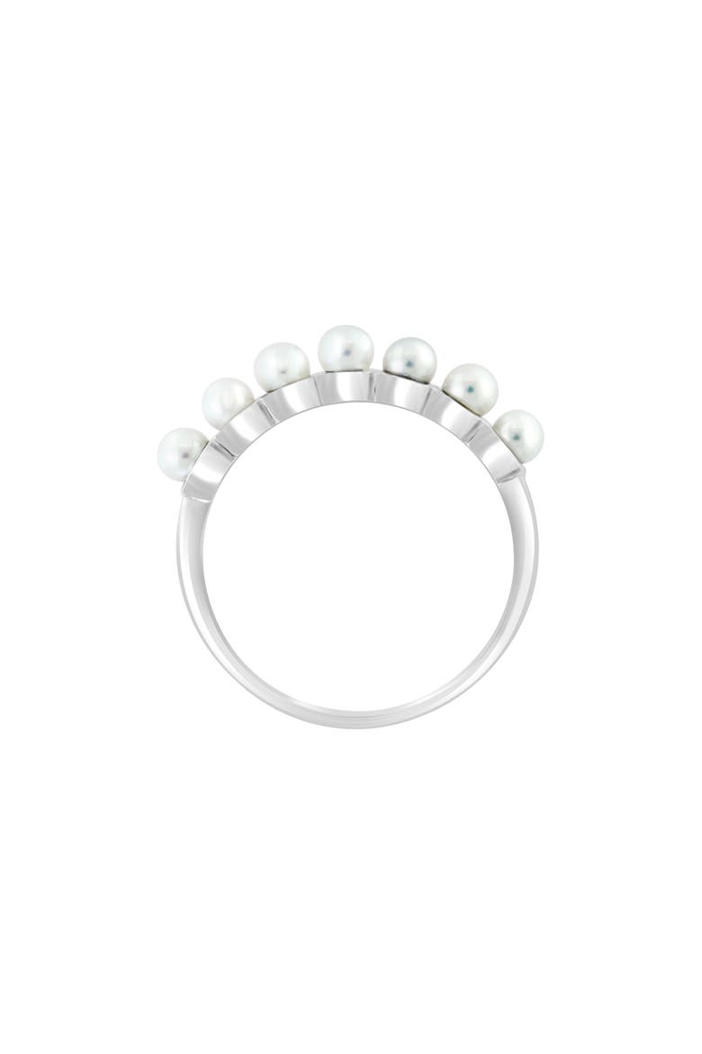 Sterling Silver Freshwater Pearl Ring, Alternate, color, WHITE