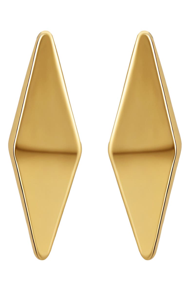 Vince Camuto Geometric Stud Earrings, Alternate, color, Gold