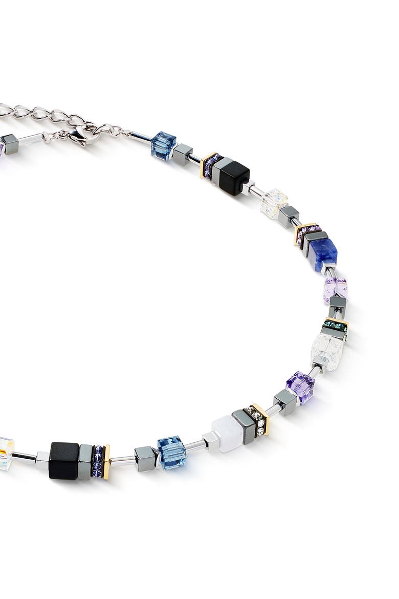 Geocube Precious Motion Necklace, Alternate, color, Blue Moon