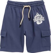 Fly By Night Kids' Gideon Fleece Cargo Shorts