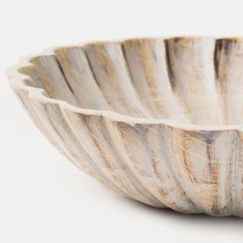 Mela Artisans Scallop Serenity Bowls