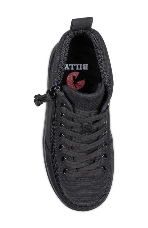 Billy Footwear Kids' Classic Dr High Ii Sneaker In Black