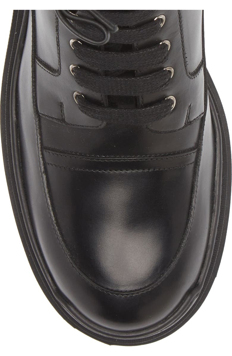 FERRAGAMO Lober Cap Toe Combat Boot, Alternate, color,