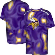 Outerstuff Youth Outerstuff Purple Minnesota Vikings End Zone Dri-Tek T-Shirt