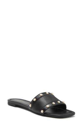 Stuart Weitzman Pearl Slide Sandal