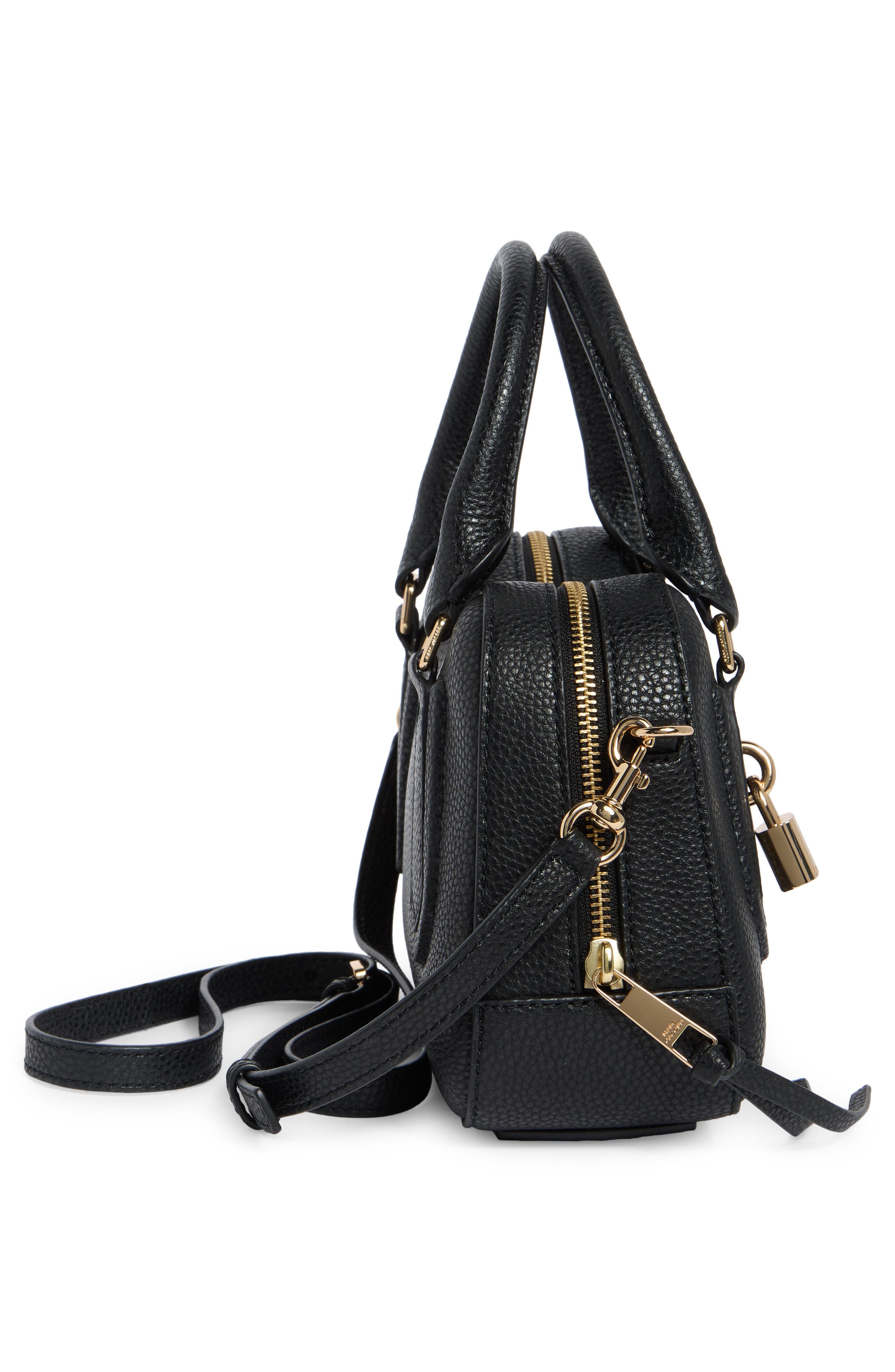 Marc Jacobs Drifter Small Satchel Bag, Alternate, color, Black