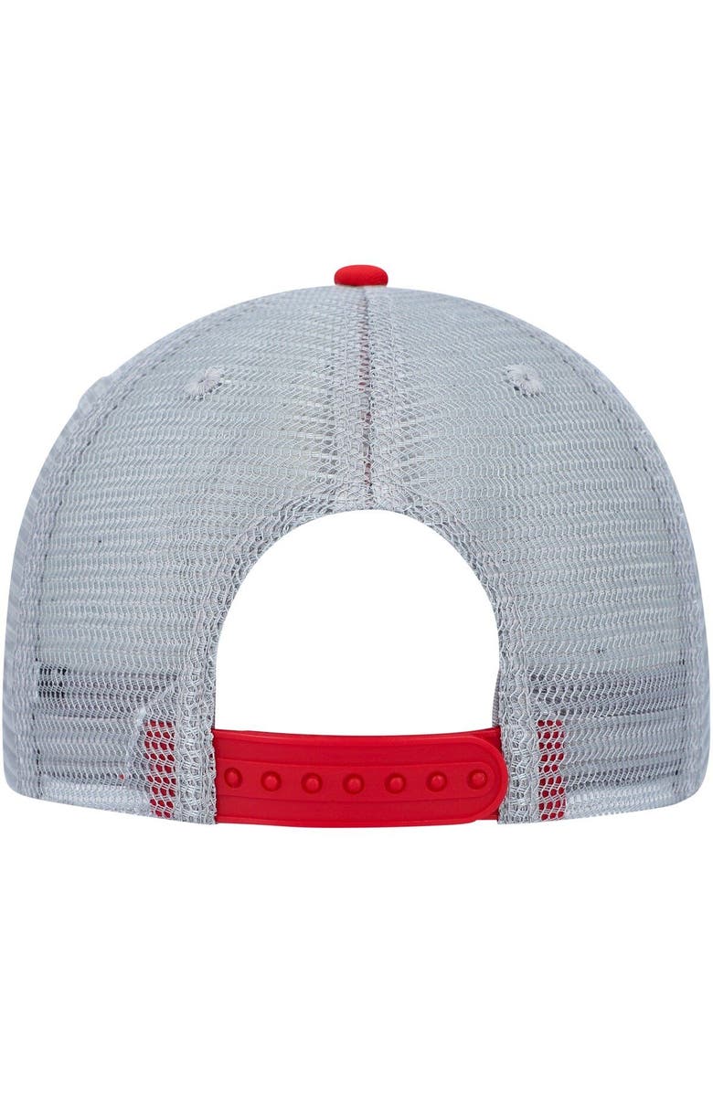 COLOSSEUM Men's Colosseum Red/Gray NC State Wolfpack Snapback Hat, Alternate, color, Red