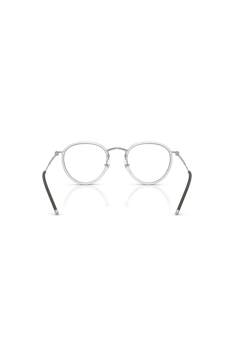 Oliver Peoples 47mm Phantos optical glasses, Alternate, color, Silver