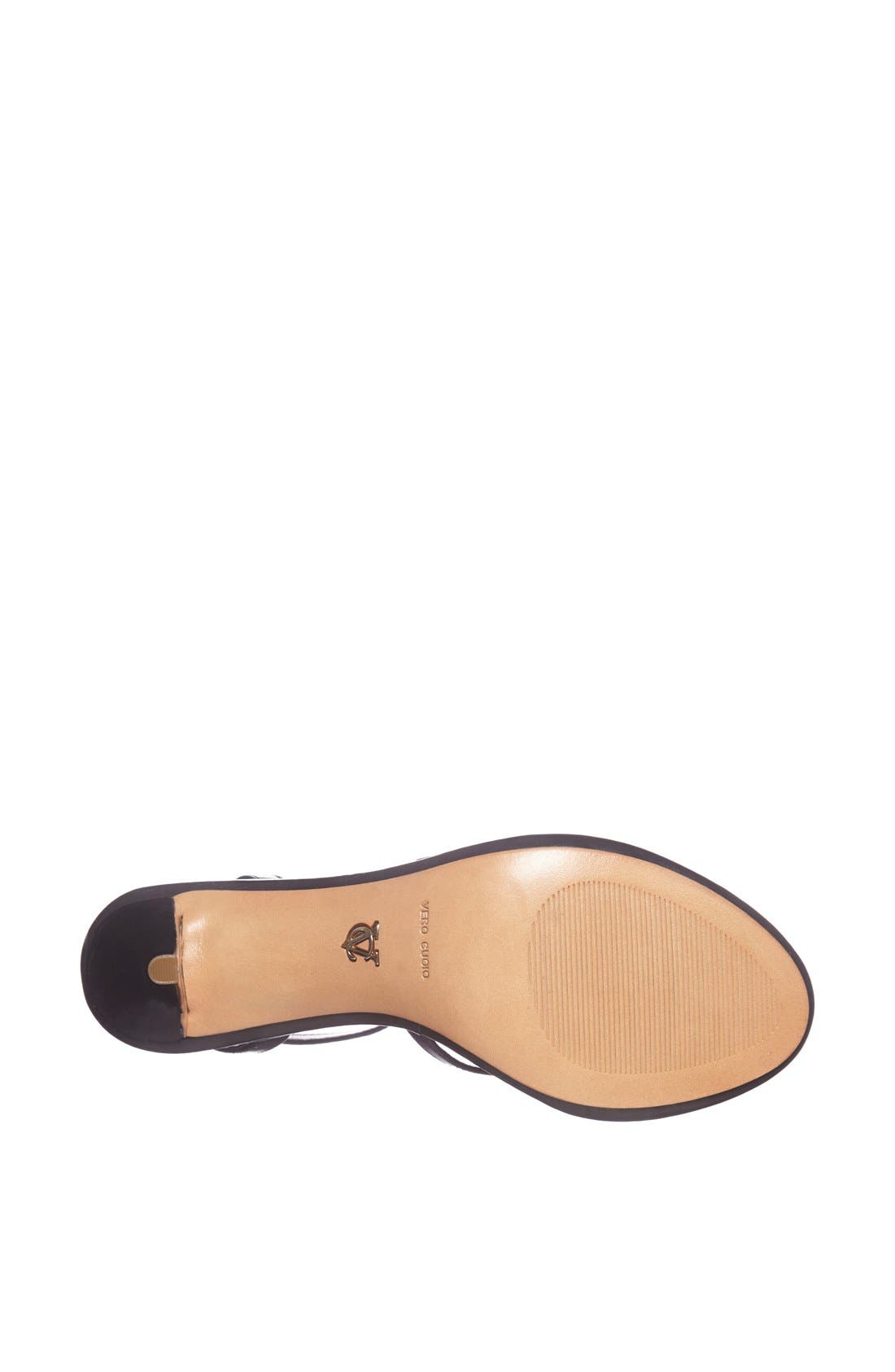 'Hilarie' Sandal, Alternate, color, BLACK