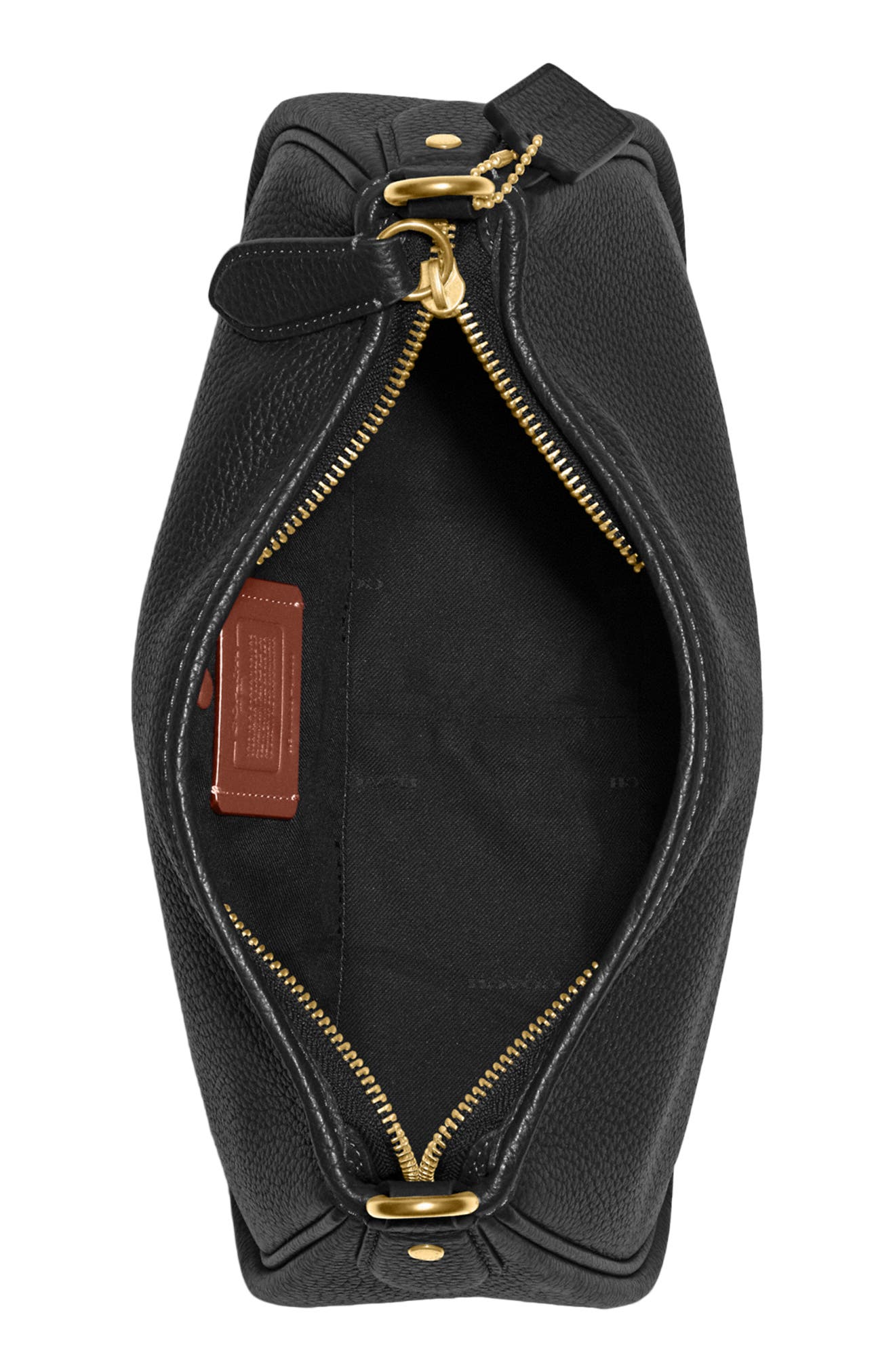 COACH Cary Soft Pebbled Leather Crossbody Bag, Alternate, color, 