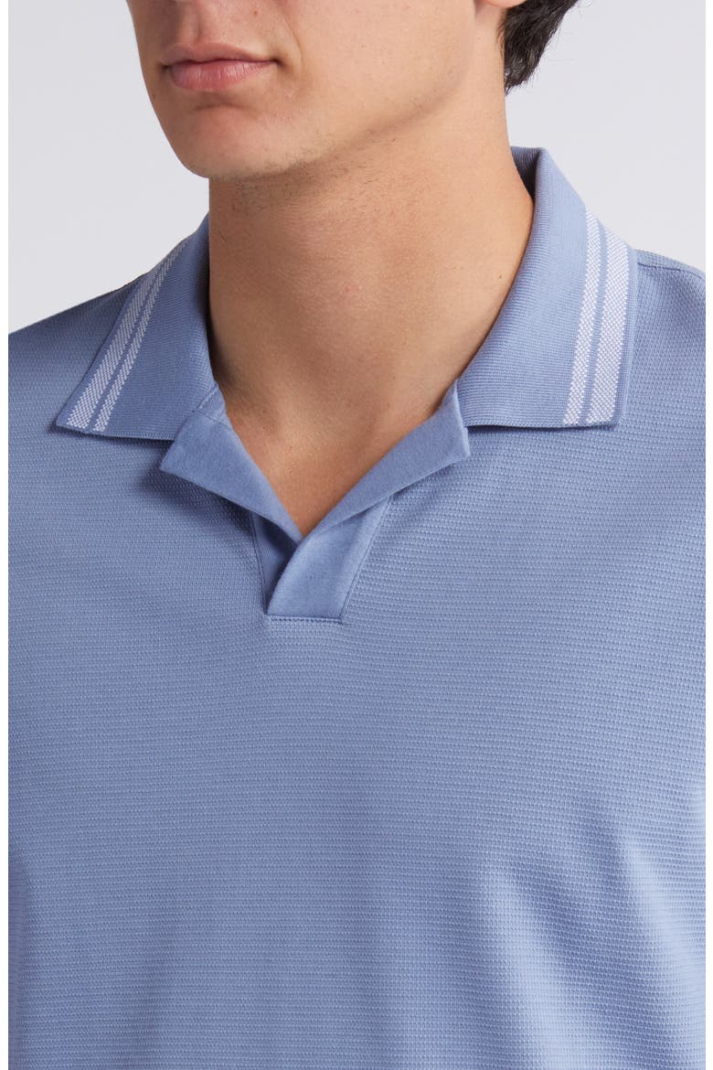 Pye Polo, Alternate, color, OPEN BLUE
