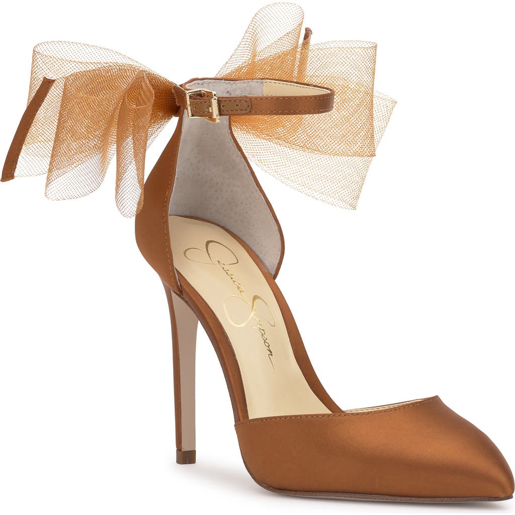 Jessica Simpson Phindies Ankle Strap Pointed Toe Pump