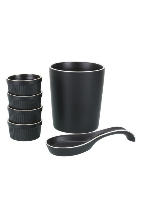 6-Piece Ceramic Counter Top Set