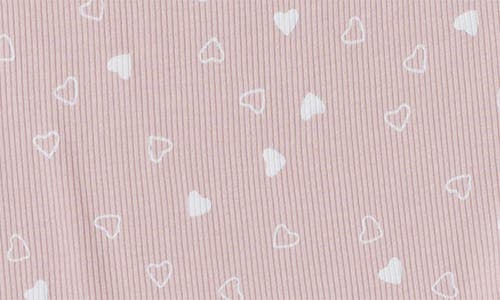 Barefoot Dreams Ultra Soft Rib Beanie, Romper & Shorts Set In Dusty Rose-pearl