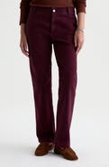 AG Brinley Mid Rise Straight Leg Trouser Jeans
