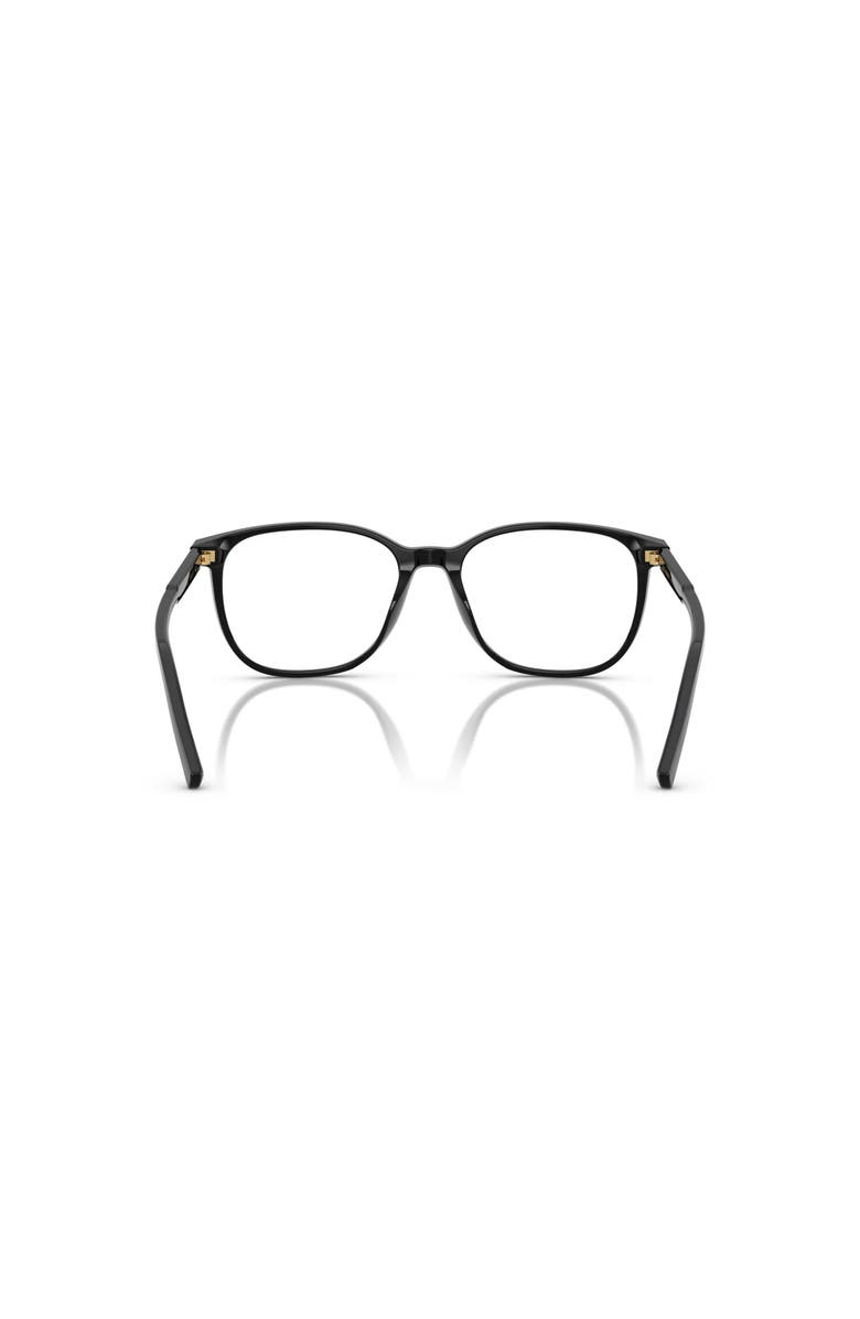 Dolce&Gabbana 51mm Rectangle optical glasses, Alternate, color, Black