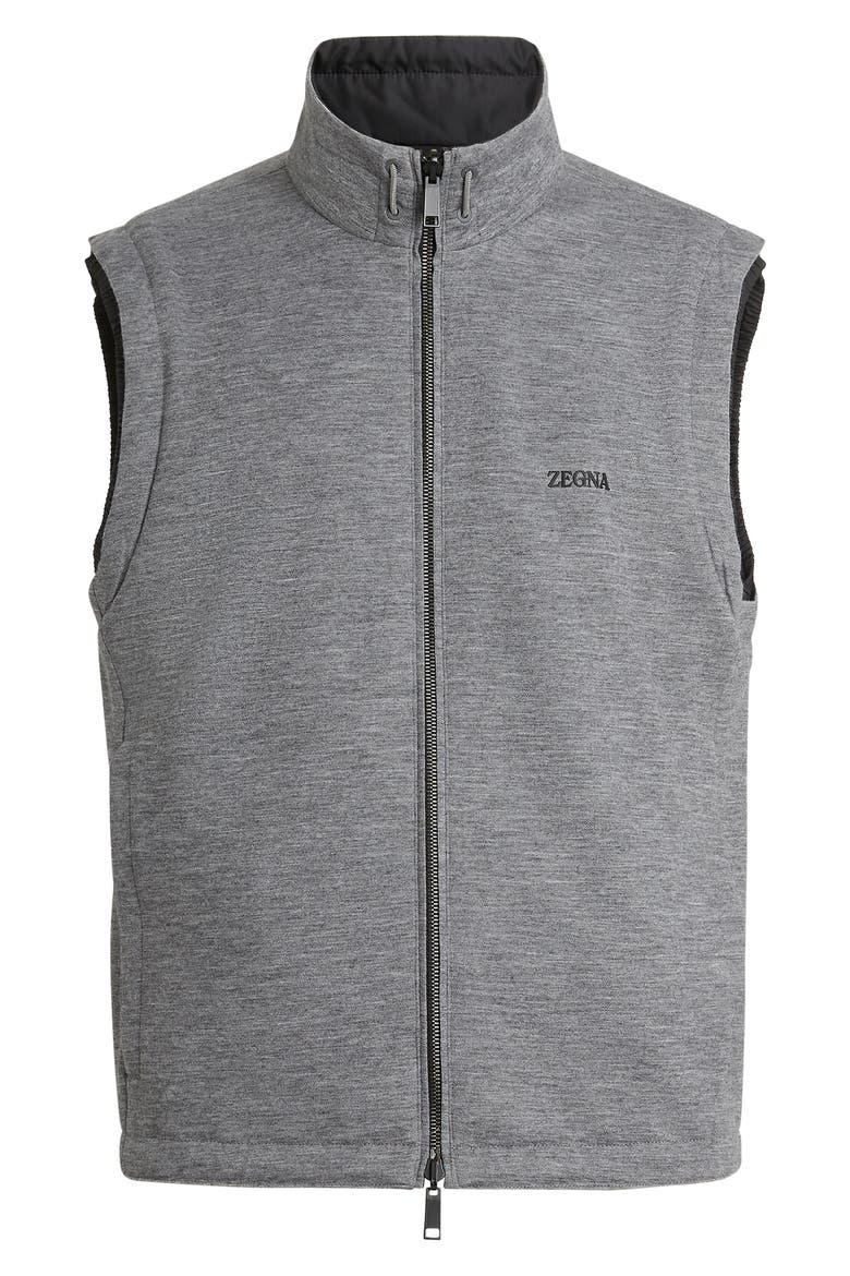 Zephyr Reversible Vest, Alternate, color, BLACK