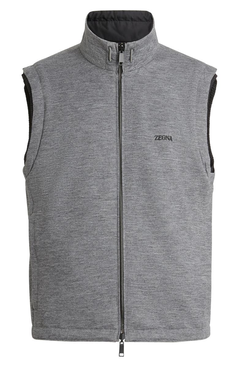 ZEGNA Zephyr Reversible Vest, Alternate, color, Black