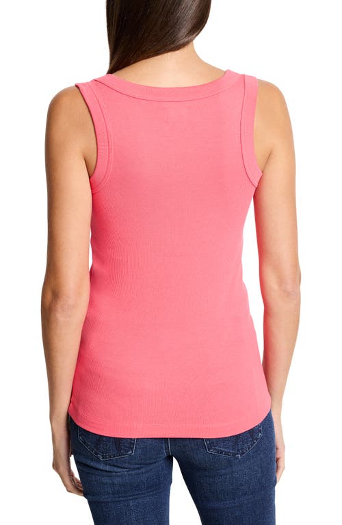 Nic + Zoe Nic+zoe Perfect Rib Tank In Punch
