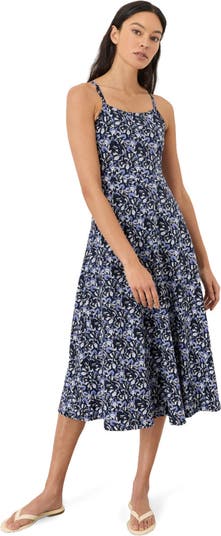 Pact Fit & Flare Midi Dress Made With Organic Cotton | Nordstrom