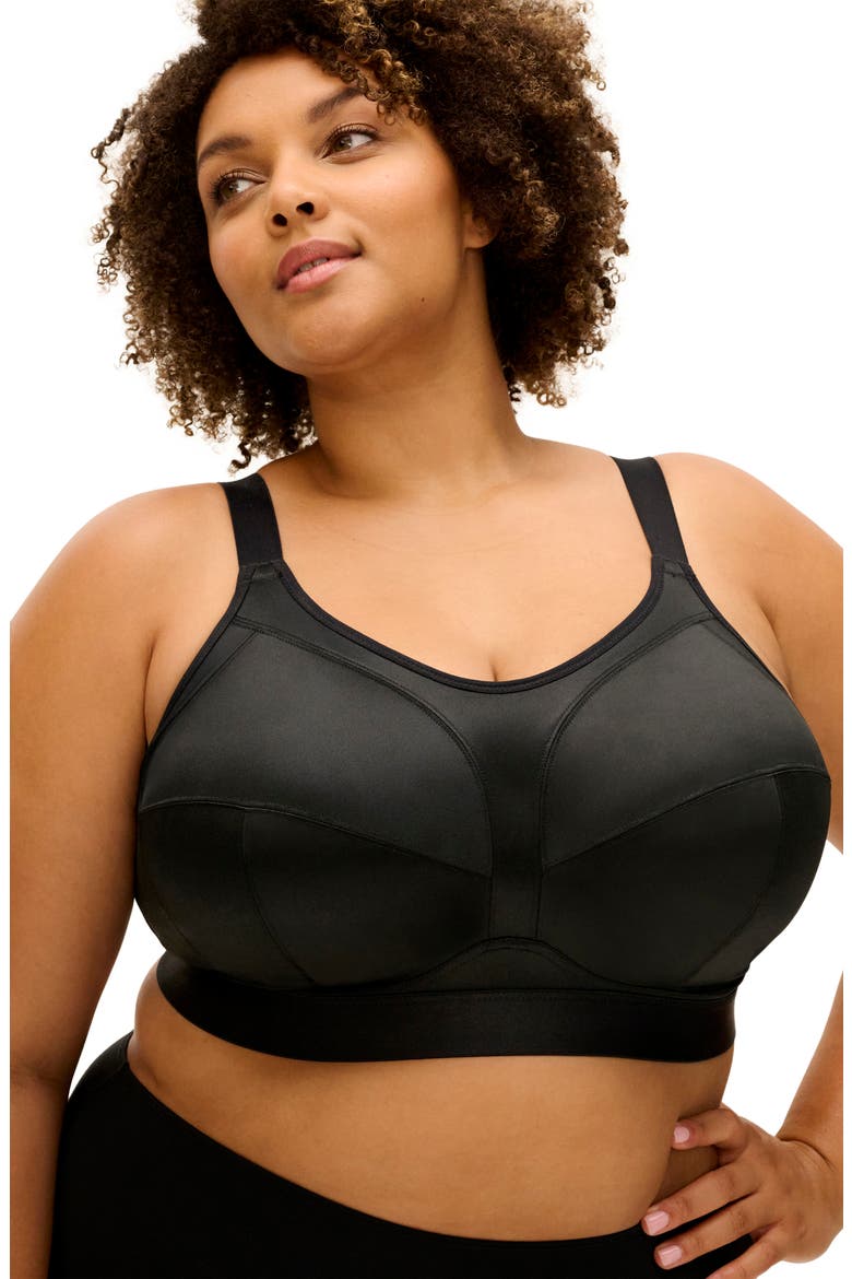 Katarina Wire Free Bra, Alternate, color, BLACK