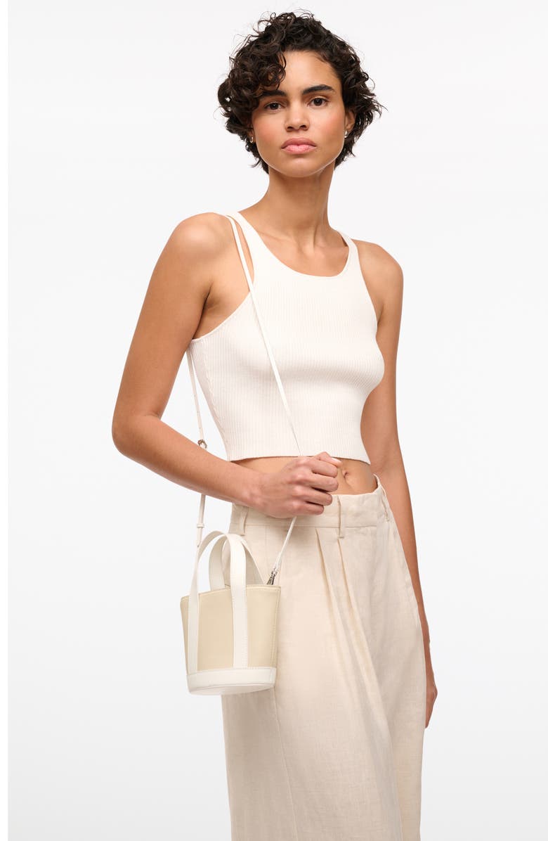 STAUD Luisa Linen Wide Leg Pants, Alternate, color,