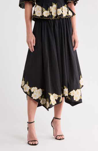 Gia Floral Midi Skirt